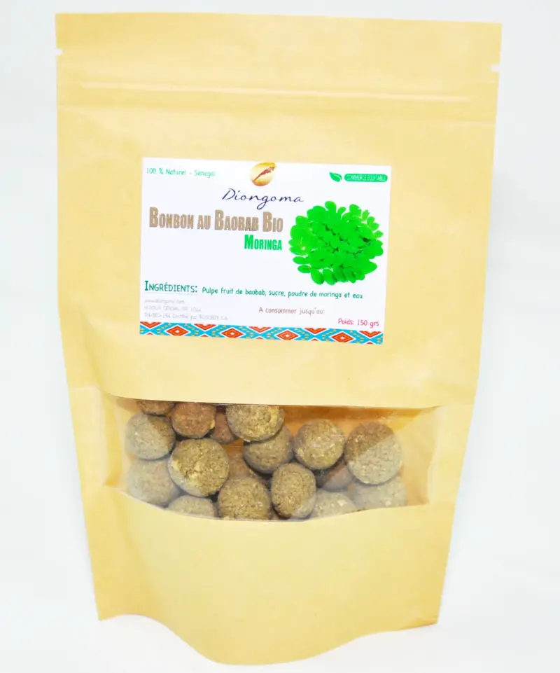 Caramelos de Baobab y Moringa