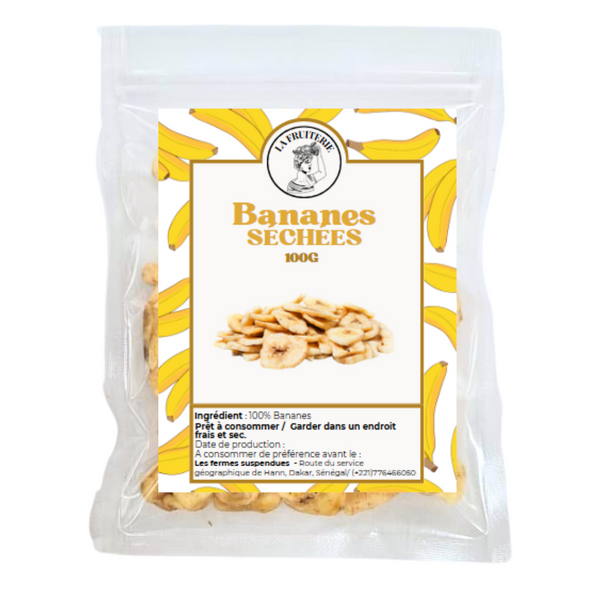 Banane séchée