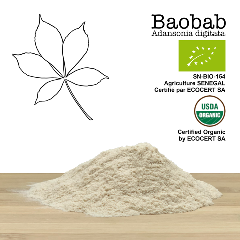 Organic Baobab Powder (Adansonia digitata)