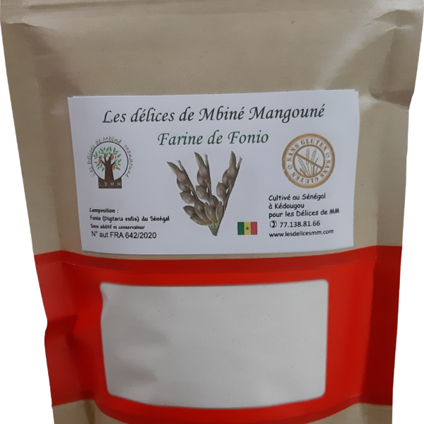 Farine de fonio 100% naturelle