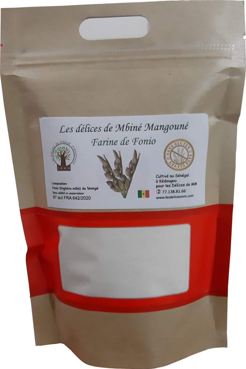 Farine de fonio 100% naturelle