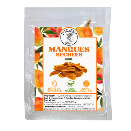 Mangue séchée - 100% naturelle