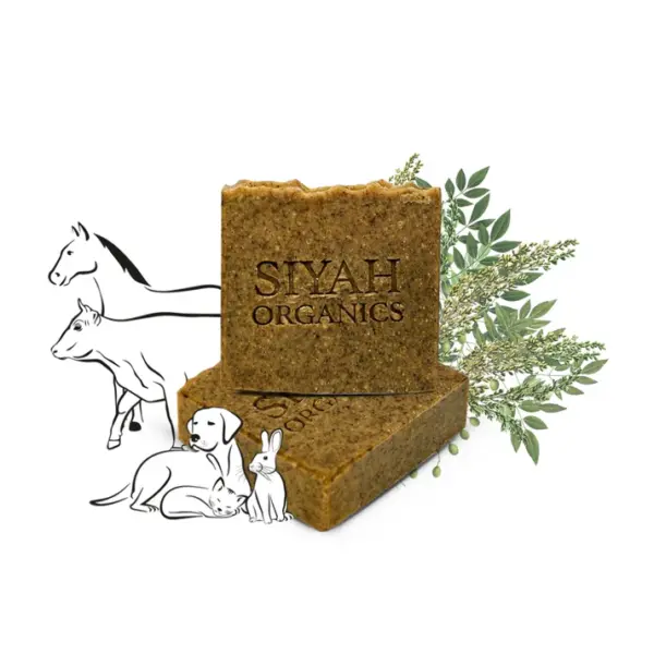 Jabón en Barra para Mascotas Artemisia Afra – Neem