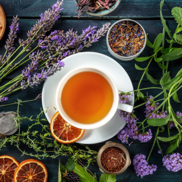 Infusiones especiales con hierbas medicinales