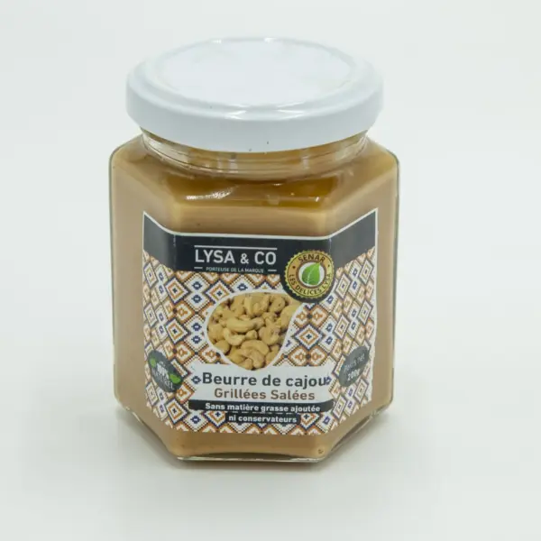 Mantequilla de Anacardo Natural y Orgánica