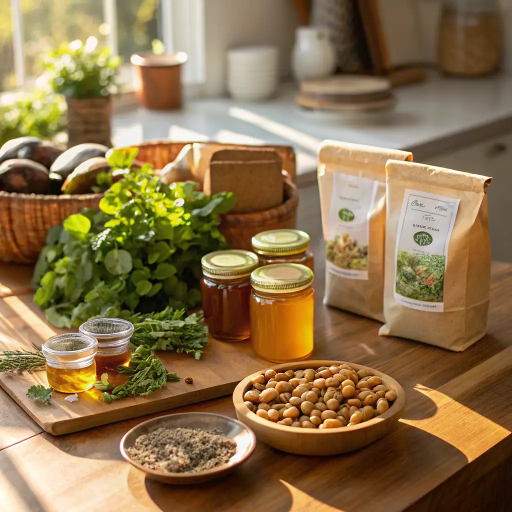Alimentos y super-alimetos naturales.